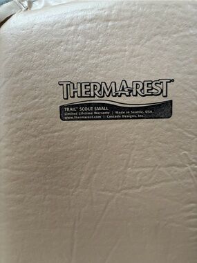 Kids size thermarests camping sleeping pad x2